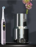 Oral-B iO 9 elektromos fogkefe töltőtokkal Rose Quartz 1 db