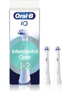 Oral-B iO Interdental Clean cserefej a fogszabályzó és fogimplantátumok tisztításához 2 db