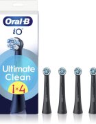 Oral-B iO Ultimate Clean csere fejek a fogkeféhez Black 4 db