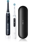 Oral-B iO5 elektromos fogkefe tokkal DUO Black & White 2 db