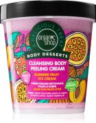 Organic Shop Body Desserts Summer Fruit Ice Cream tisztító és peelinges krém 450 ml