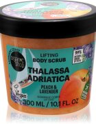 Organic Shop Body Scrub Thalassa Adriatica testpeeling lifting hatással illatok Peach & Lavender 300 ml