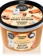 Organic Shop Cinnamon & Honey gyengéd testpeeling 250 ml