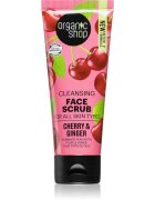Organic Shop Ginger & Cherry arctisztító peeling 75 ml