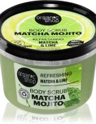 Organic Shop Matcha Mojito frissítő testpeeling 250 ml