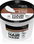 Organic Shop Natural Coconut & Shea intenzív hajmaszk hidratáló hatással 250 ml