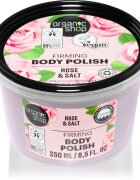 Organic Shop Organic Rose & Salt testpeeling sóval 250 ml
