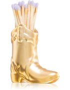 Paddywax Cowboy Boot Match Holder gyufa Gold Metallic 25 g