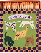 Paddywax Square Dog Lover gyufa 125 db