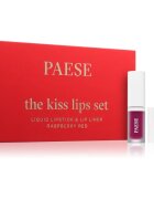 Paese The Kiss Lips Set Raspberry Red ajándékszett árnyalat 05 Raspberry Red