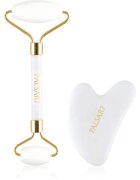 PALSAR7 Massage Roller and Guasha White Jade masszázs henger az arcra és masszázs szegédeszköz