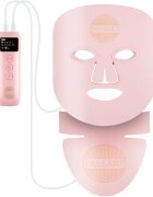 PALSAR7 Photon LED mask Pink Cloud LED kezelőmaszk az arcra és dekoltázsra 1 db