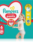 Pampers Active Baby Pants Size 6 eldobható nadrágpelenkák 13-19 kg 29 db
