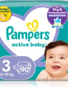 Pampers Active Baby Size 3 eldobható pelenkák 6-10 kg 90 db