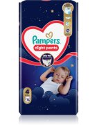 Pampers Night Pants Size 4 eldobható nadrágpelenkák éjszakára 9-15 kg 52 db