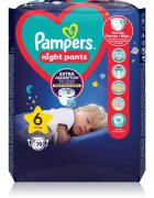 Pampers Night Pants Size 6 eldobható nadrágpelenkák éjszakára 13+ kg 19 db