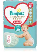 Pampers Premium Care Pants Size 3 eldobható nadrágpelenkák 6-11 kg 70 db