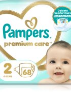 Pampers Premium Care Size 2 eldobható pelenkák 4-8 kg 68 db