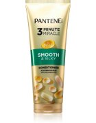 Pantene 3 Minute Miracle Smooth&Silky mélyen tápláló három perces kondicionáló a károsult hajra 220 ml