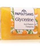 PAPOUTSANIS Glycerine Yellow Szilárd szappan testre 125 ml