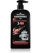 PAPOUTSANIS Karavaki Volcanic Energy tisztító gél 3 in 1 550 ml