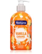 PAPOUTSANIS Natura Vanilla Caramel folyékony szappan 480 ml
