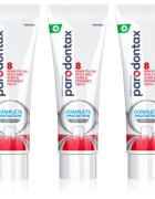Parodontax Complete Protection Whitening fogfehérítő paszta fluoriddal 3x75 ml
