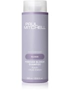Paul Mitchell Blonde Forever Blonde Shampoo sampon szőkített melírozott hideg szőke hajra 300 ml