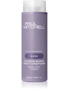 Paul Mitchell Blonde Platinum Blonde Violet Conditioner lila kondicionáló szőke és ősz hajra 300 ml