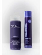 Paul Mitchell Blonde Platinum Plus Deep Violet Shampoo lila sampon semlegesíti a sárgás tónusokat 300 ml