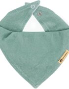 Petite&Mars Bandana Luke 3m+ előke Beige Kiwis&Misty Green 1 db