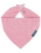 Petite&Mars Bandana Luke 3m+ előke Beige Strawberies&Dusty Rose 2 db