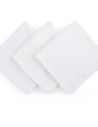 Petite&Mars Moussy mosható pelenkák Total White 68 x 68 cm 3 db