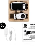 Petite&Mars NANO 4.0 kamerás bébiőr 1 db