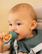 Petite&Mars Silicone Food Feeder 6m+ tölthető rágóka Rose&Sand 1 db