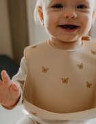 Petite&Mars Take&Match 6m+ előke Sand Butterflies 1 db