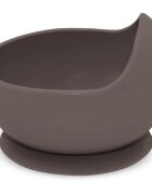 Petite&Mars Take&Match Silicone Bowl tálka tapadókoronggal Bitter Cocoa 6m+ 1 db
