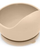 Petite&Mars Take&Match Silicone Bowl tálka tapadókoronggal Desert Sand 6 m+ 360 ml