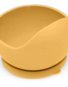Petite&Mars Take&Match Silicone Bowl tálka tapadókoronggal Intense Ochre 6 m+ 360 ml