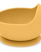 Petite&Mars Take&Match Silicone Bowl tálka tapadókoronggal Intense Ochre 6 m+ 360 ml