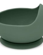 Petite&Mars Take&Match Silicone Bowl tálka tapadókoronggal Misty Green 6 m+ 360 ml
