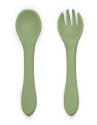 Petite&Mars Take&Match Silicone Cutlery étkészlet Sweet Pea 6m+ 2 db