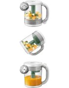 Philips Avent Baby Food Maker 4in1 SCF885/01 pároló és mixer 4 in 1 1 db