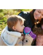 Philips Avent Bendy Straw SCF796/02 9m+ bögre rugalmas szívószállal Purple 1 db
