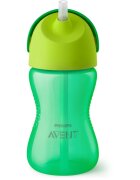 Philips Avent Bendy Straw SCF798/01 12m+ bögre rugalmas szívószállal Green 300 ml