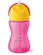 Philips Avent Bendy Straw SCF798/02 12m+ bögre rugalmas szívószállal Pink 1 db