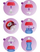 Philips Avent My Grippy SCF802/01 9m+ bögre Blue 300 ml