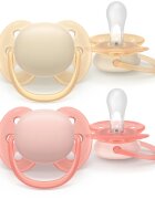 Philips Avent Ultrasoft SCF091/38 0-6 m cumi Girl 2 db