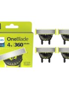 Philips OneBlade 360 QP440/50 tartalék pengék for OneBlade 4 db