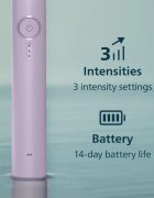Philips Sonicare 3100 HX4033/27 Sonic elektromos fogkefe Lila 1 db